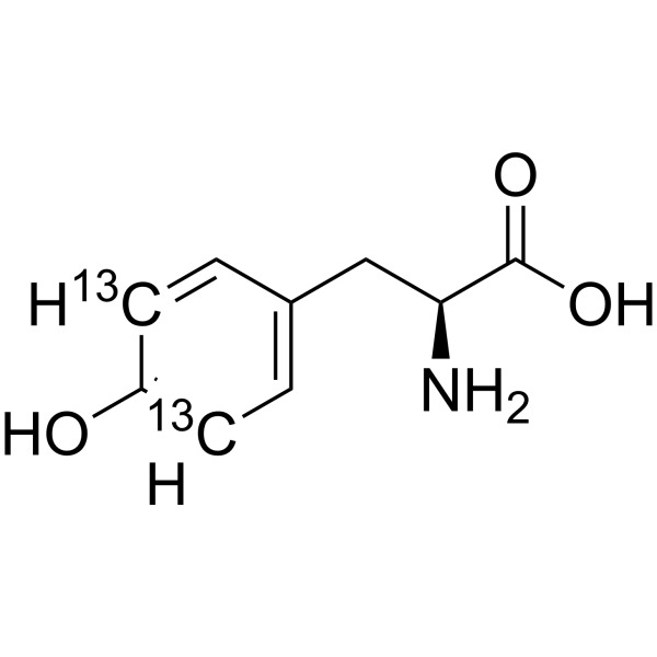 L-Tyrosine-3,5-13C2 (L-Tyrosine 3,5-13C2) 70479-98-0